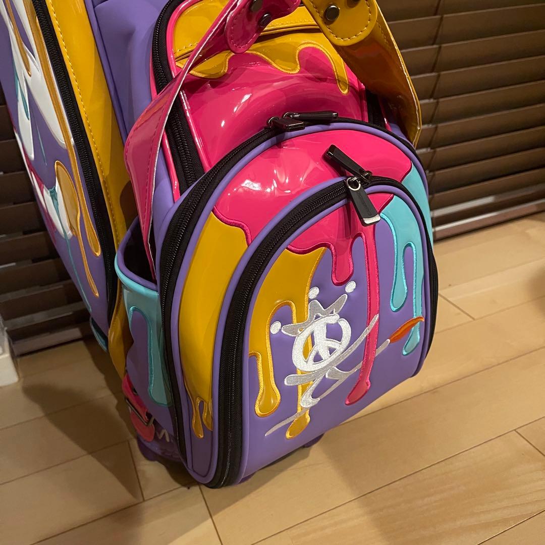 Titleist SCOTTY CAMERON キャメロン キャディバッグ紫赤 - メルカリ