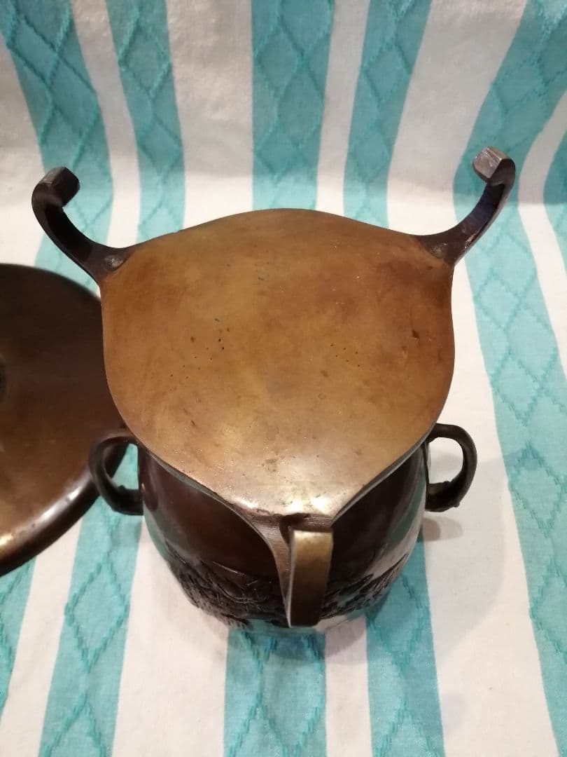 薄端 銅製花器 唐金製 池坊 花器 華道 いけばな - メルカリ