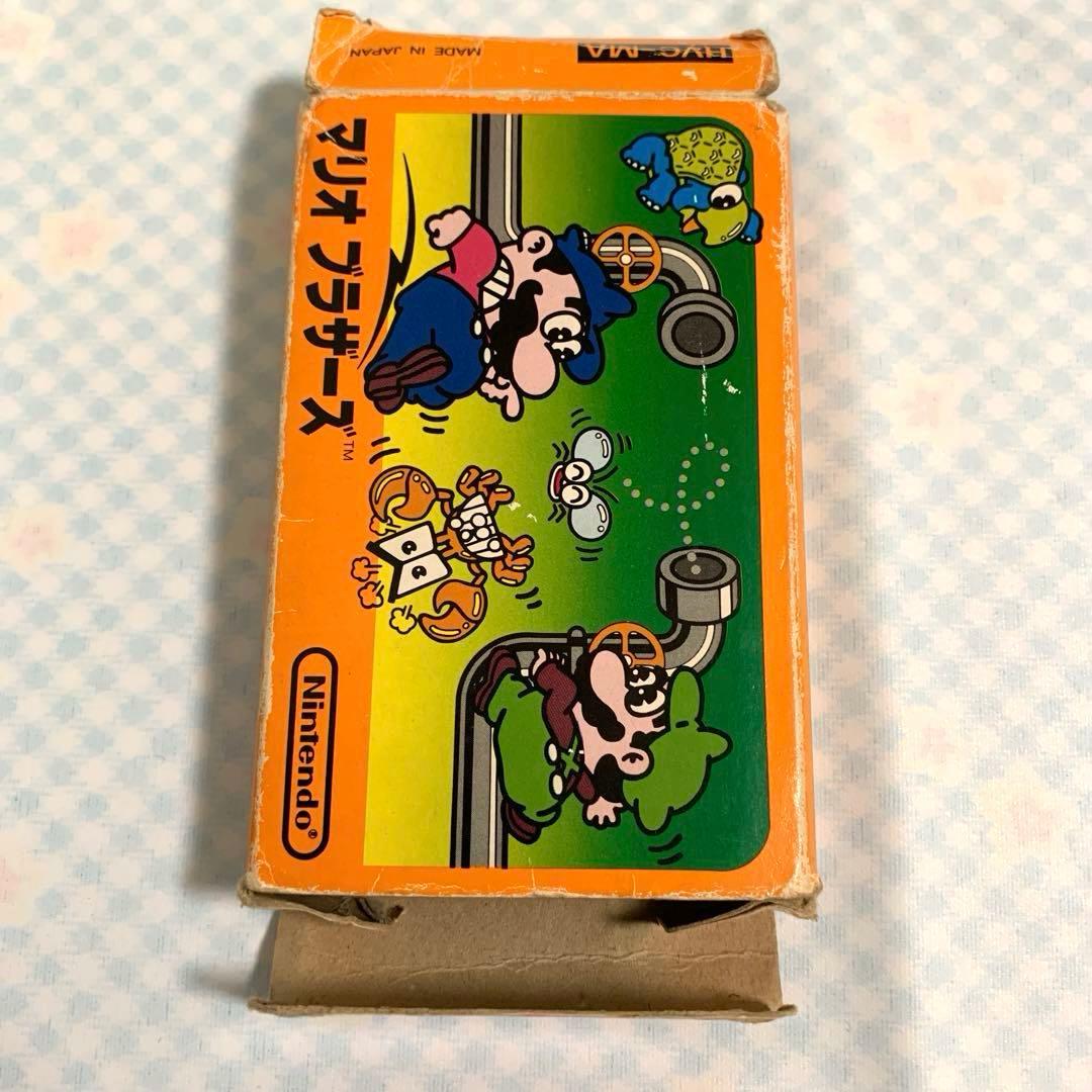 レア】ファミコン ソフト マリオブラザーズ オレンジ 1983年 初期製造