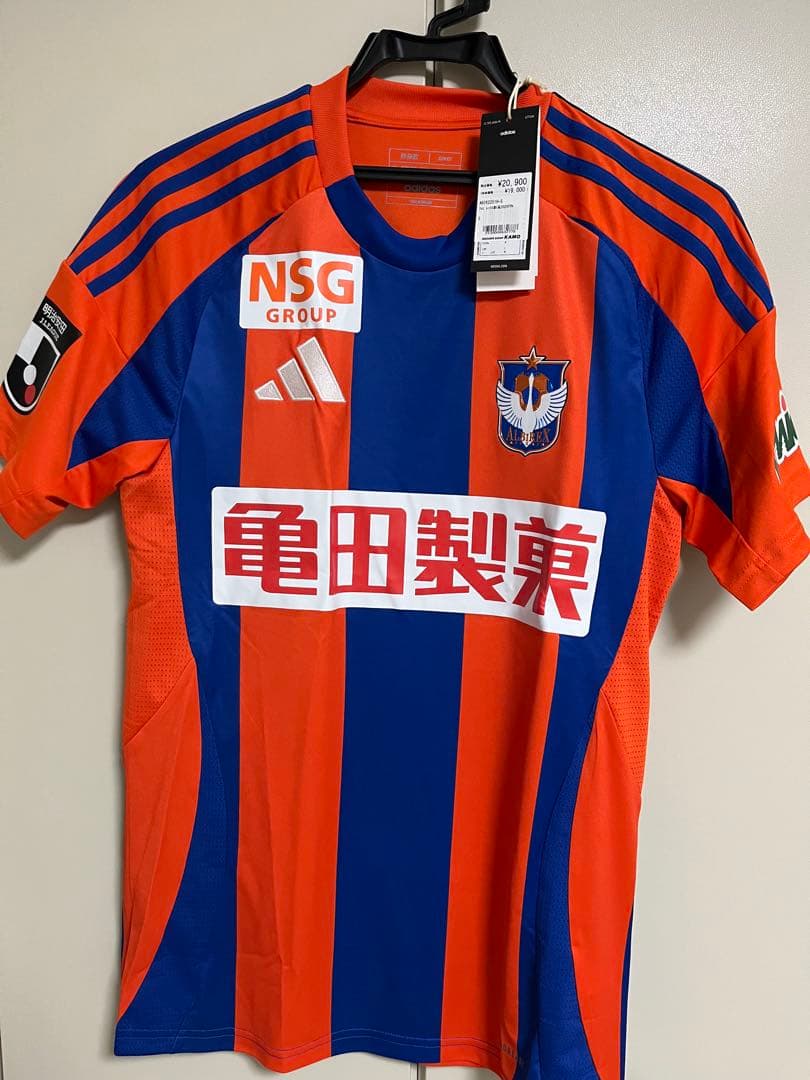 新品未使用 アルビレックス新潟 ユニフォーム 2025 オーセンティックSサイズ アルビレックス新潟 - UNIFORM 2025