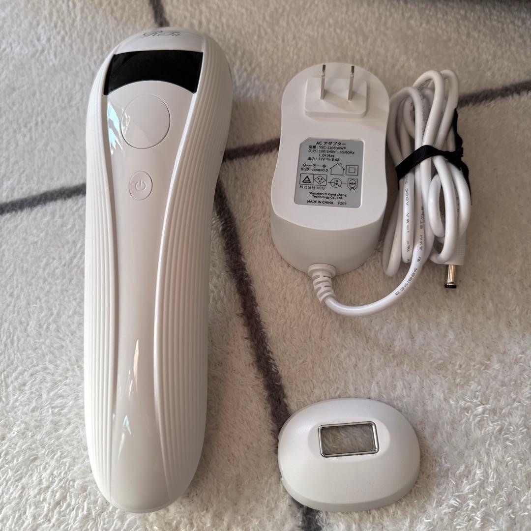 専用 リファ 脱毛器 ホワイト ACアダプター付き - メルカリ