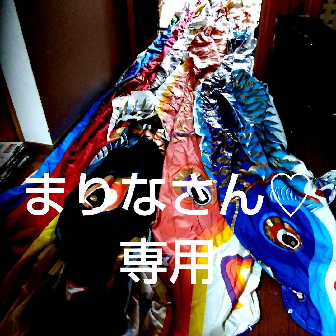 鯉のぼり デザイン 4色【５メートル】✖2セット 徳永鯉 鯉のぼり 2メートル ホームセット こいのぼり3色（黒・赤・青