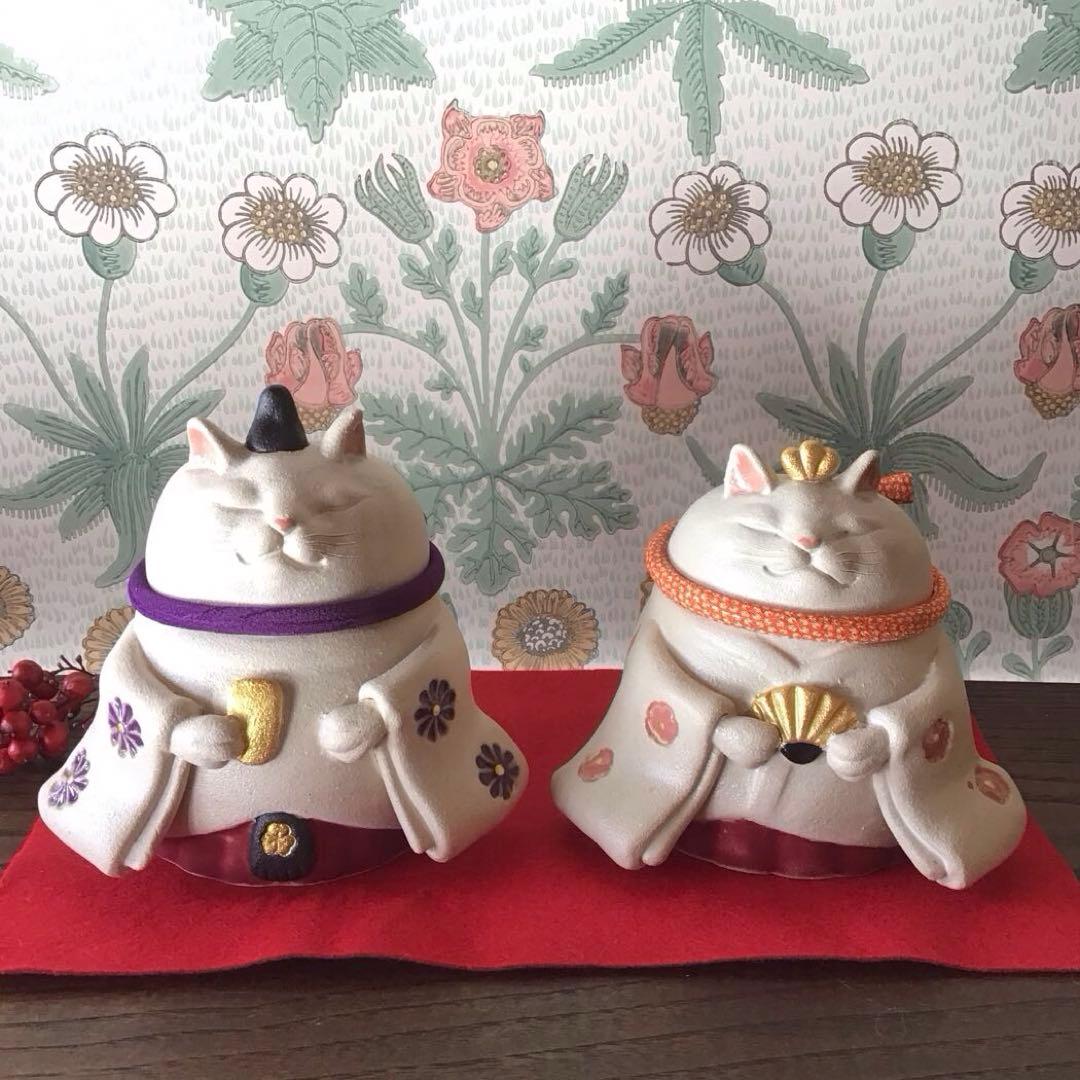 とう様専用 だるま猫雛 - メルカリ