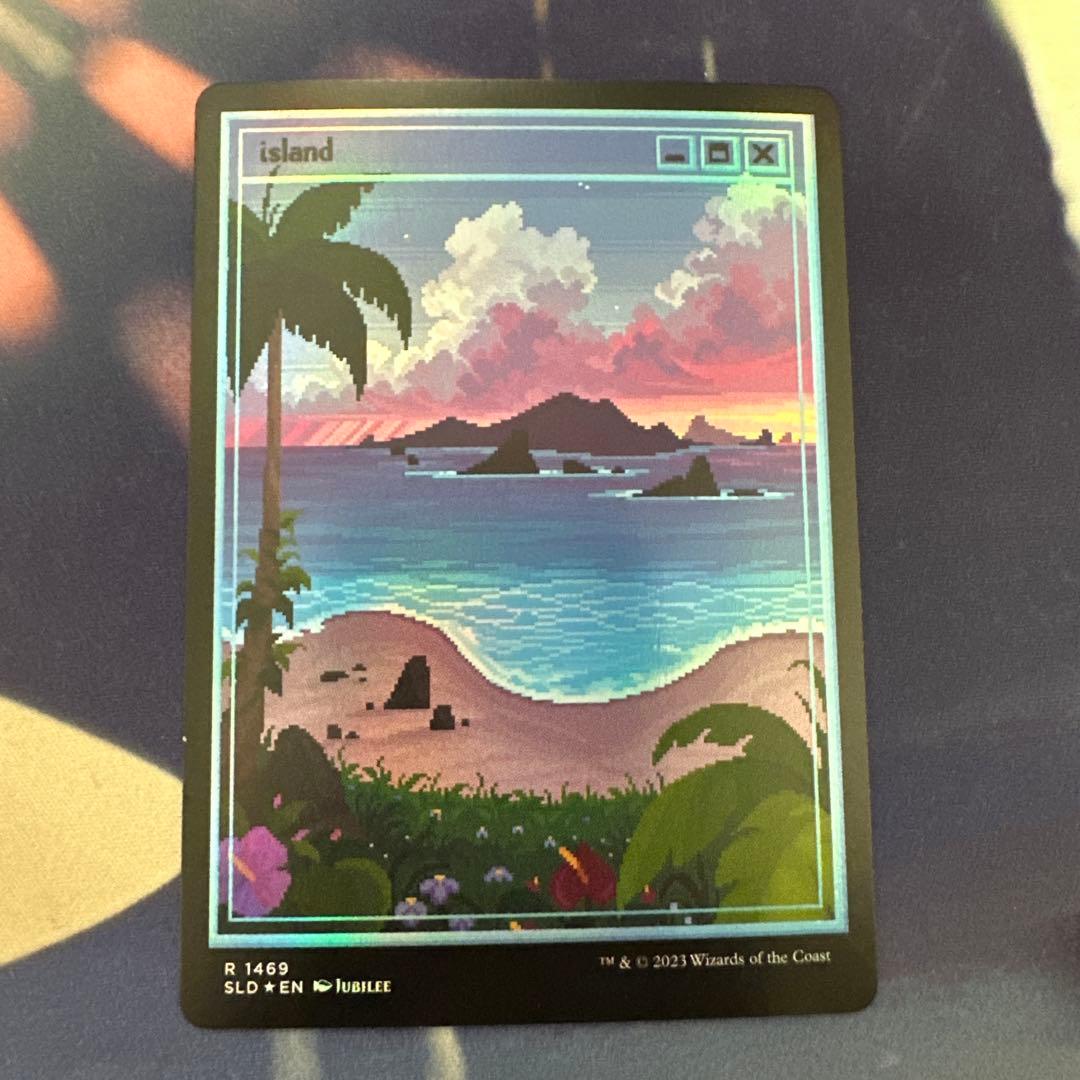 MTG 島 SLD 英語 Foil - メルカリ