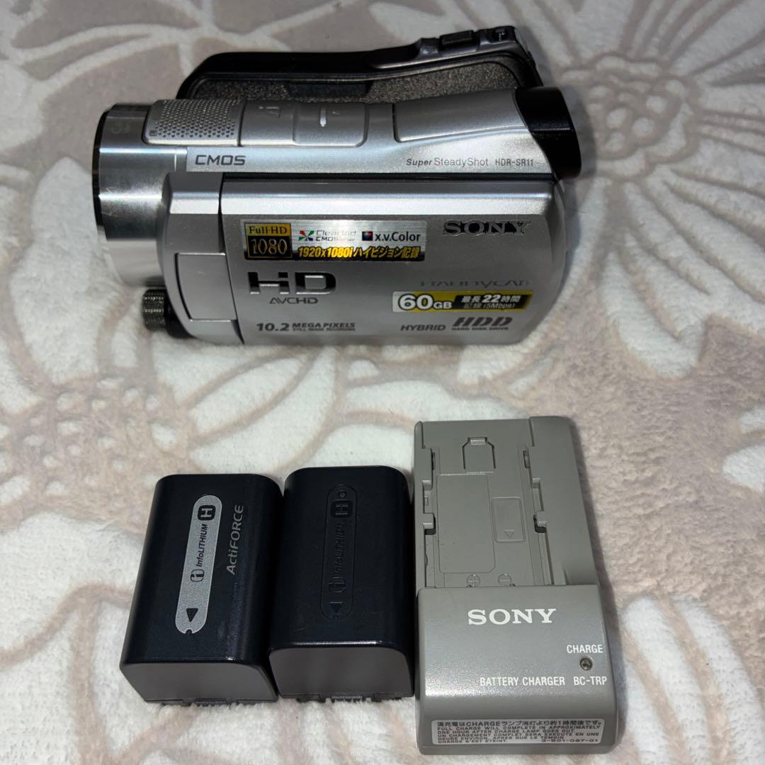 美品ソニー ハンディーカムHDR-SR11 シルバービデオ カメラ 動作確認済 HDR-SR11_12.jpg