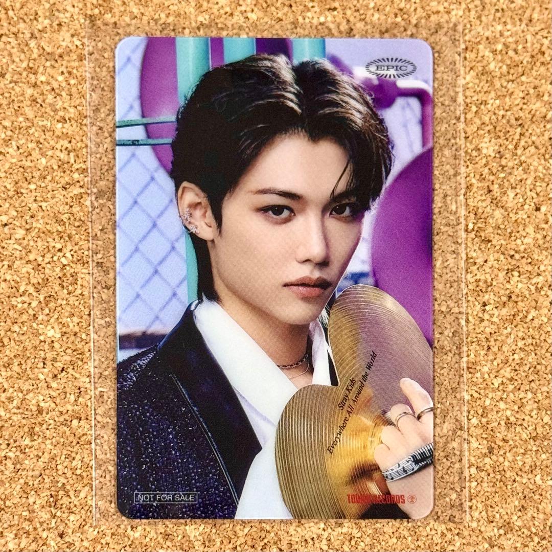 StrayKids THE SOUND タワレコ クリア トレカ フィリックス - メルカリ