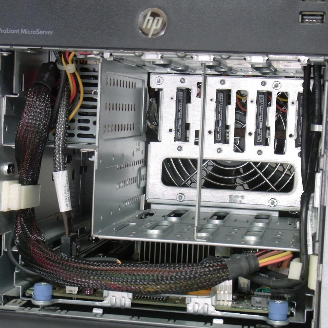 美品】HP ProLiant MicroServer N54L(NAS向き)