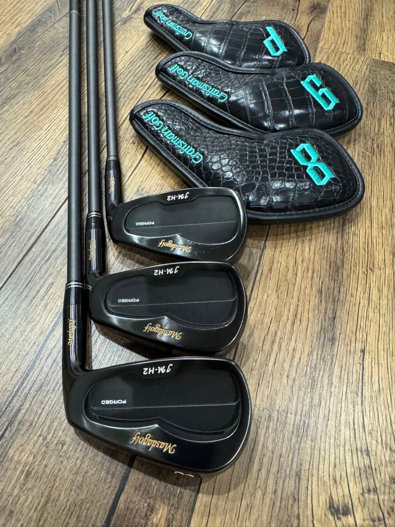 マスダゴルフ JM-H2 PVDブラック #8-P スチールファイバー i95 マスダゴルフ JM-H2 PVDブラック #8-P スチールファイバー i95 - メルカリ