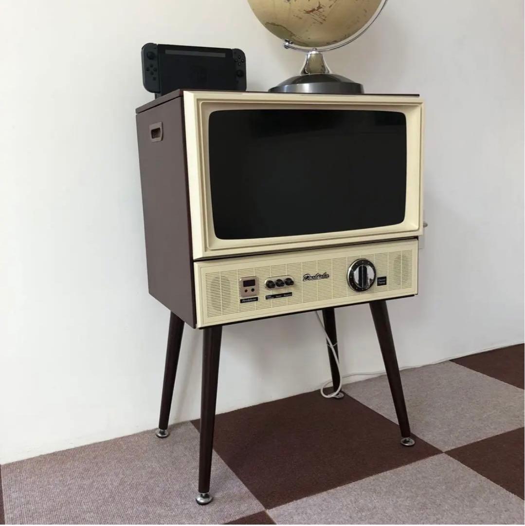 VT203-BR ドウシシャ 液晶テレビ 中古 昭和レトロ 元箱有り - メルカリ