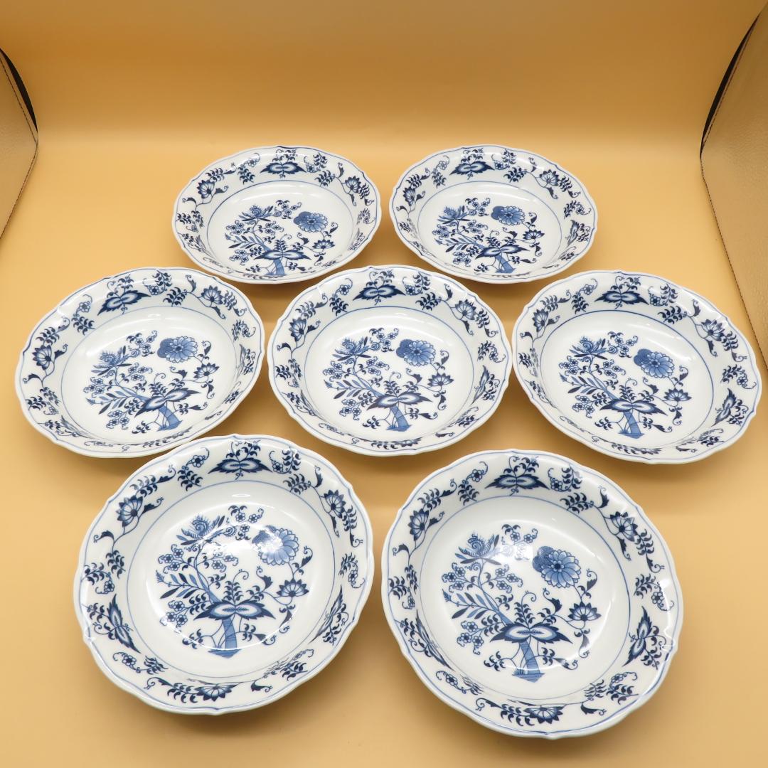 美品 ブルーダニューブ Blue 中皿 7枚 - メルカリ