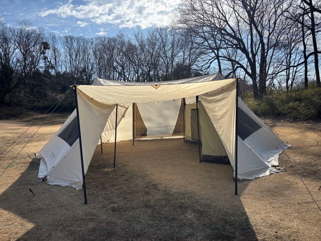 スノーピーク 65周年記念 ランドベース6 Pro. アイボリー スノーピーク 65周年記念 ランドベース6Pro.アイボリー【ポール・ペグ