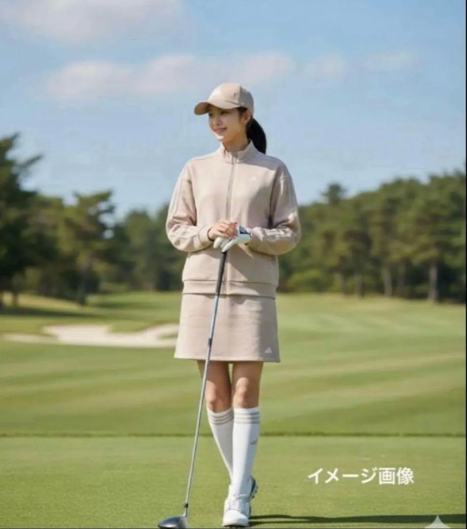 新品アディダスゴルフ セットアップ ジャケット＆スカート Lサイズ