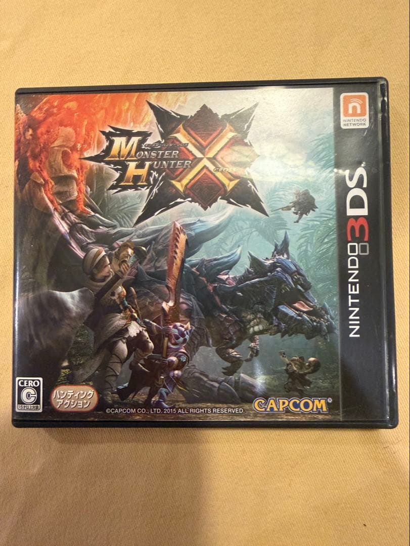 モンハンX】モンスターハンターX クロス ニンテンドー3DS カセット