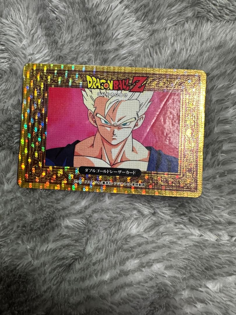 ドラゴンボール カードダス ダブルゴールドレザーカード - メルカリ