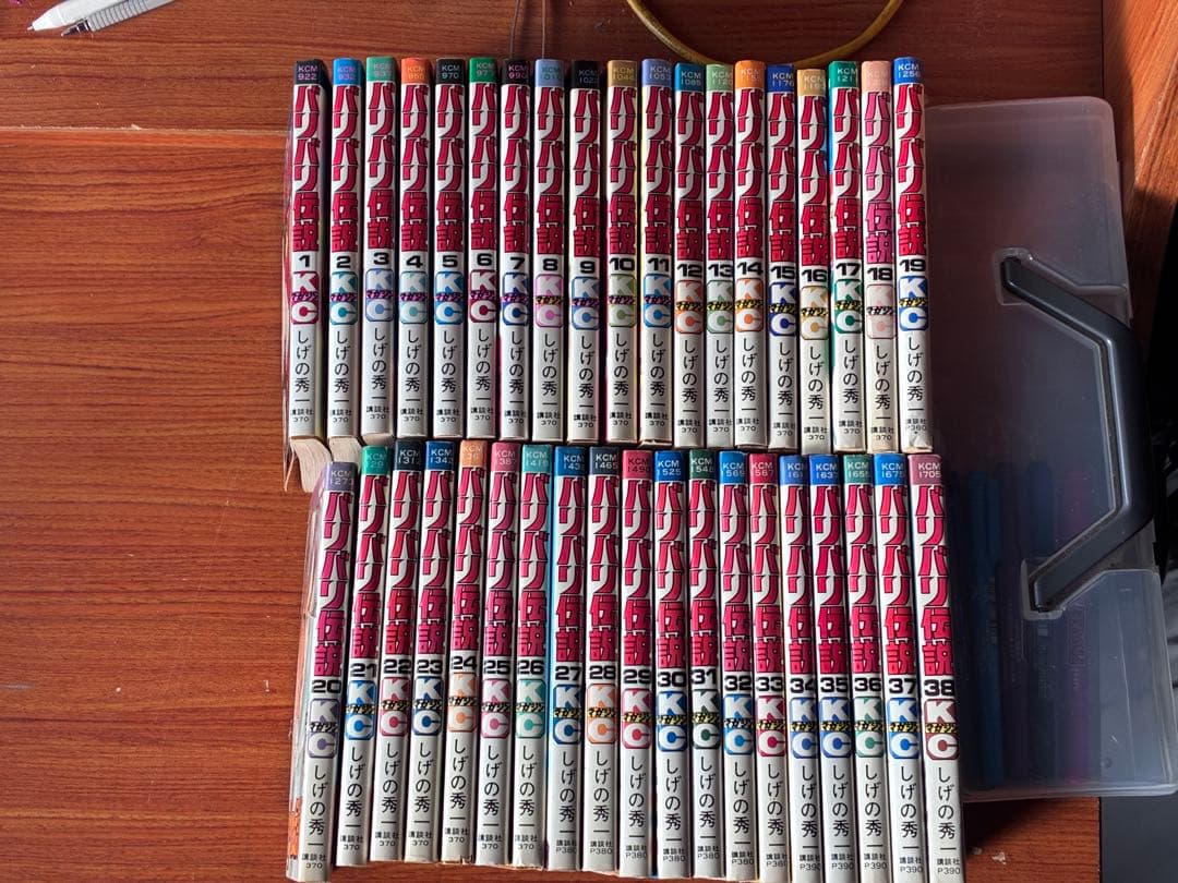 バリバリ伝説 1〜38巻・全巻セット 講談社 送込でお安くドーゾ