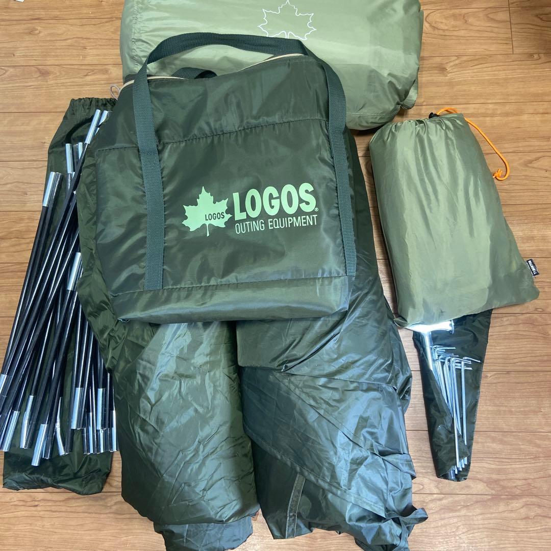 最終値下げ/ ロゴス テント セット ルーミー リビング ドーム L logos