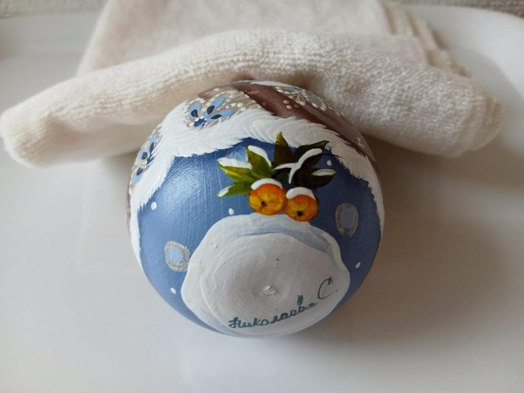 CBT071】9cm級 おきあがりこぼし(大) スベトラーナ ロシアの冬 - メルカリ