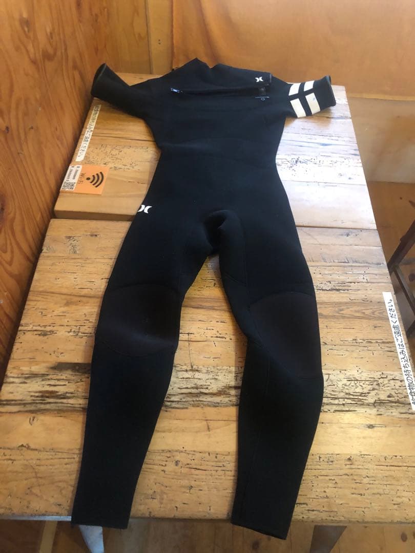 Hurleyシーガル ブラック Hurley(ハーレー) メンズ ウェットスーツ(シーガル、3×2mmフルスーツ