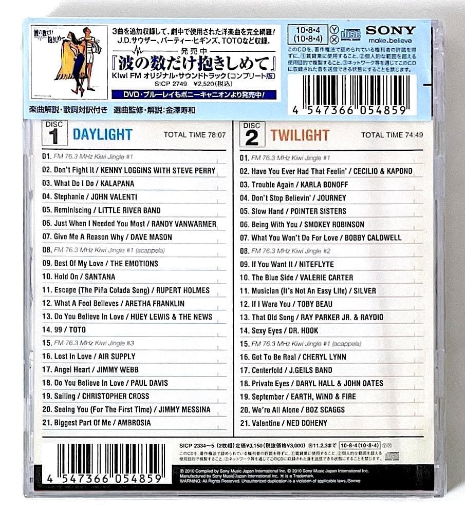 新品未開封 廃盤 Summer of 1982 Kiwi FM プレイリスト