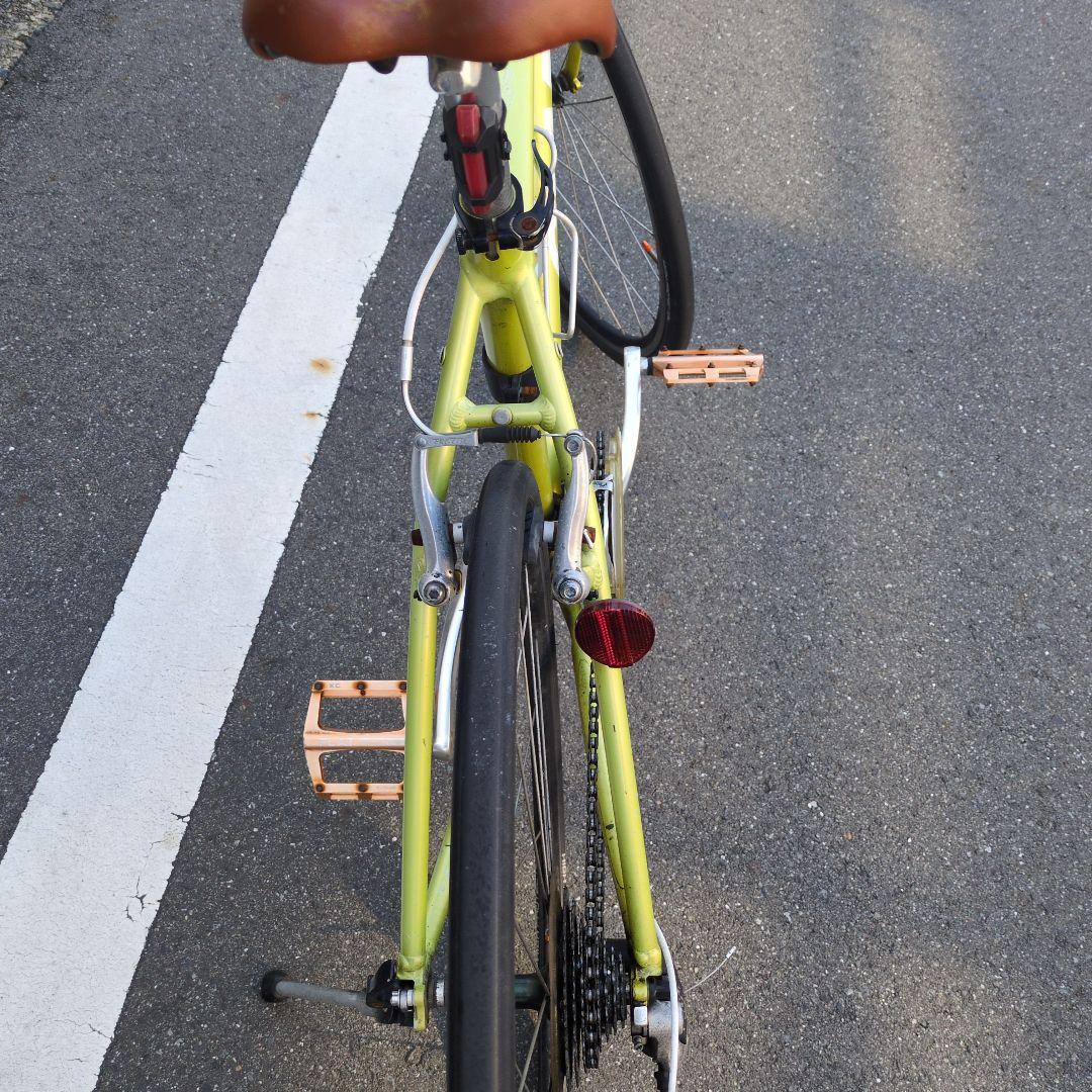 GIANT クロスバイク 3×8 ライムグリーン 杉並区引き取り限定 - メルカリ