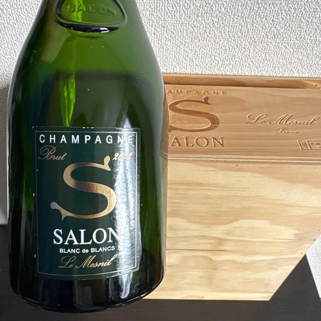 サロン シャンパーニュ 2012 SALON CHAMPAGNE 空瓶 木箱 - メルカリ
