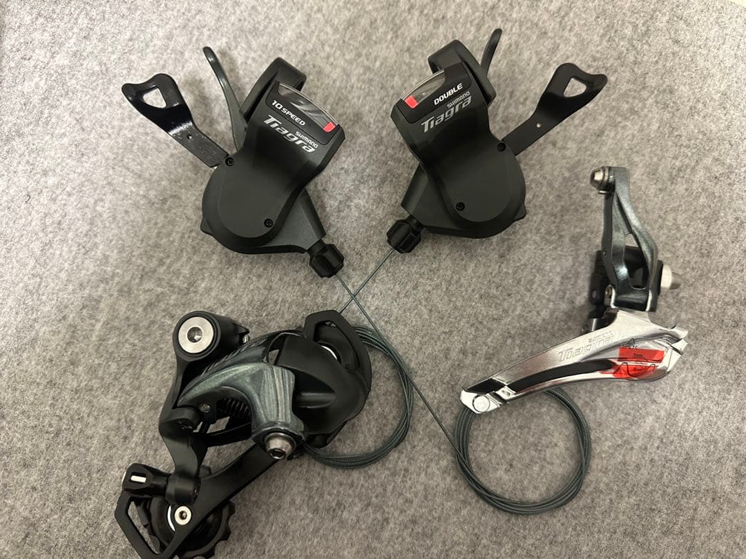 Tiagra SL-4700 コンポセット フラットバー用 - メルカリ