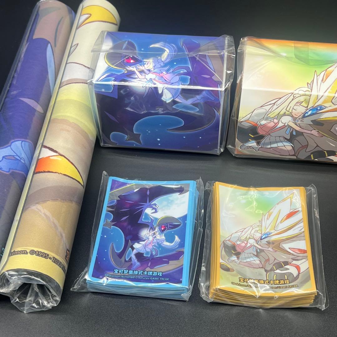 リーリエ&ルナアーラソルガレオ スリーブ デッキケース プレイマット 6