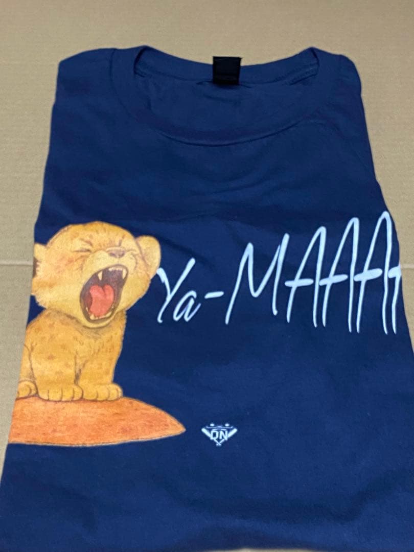 貴重!! 山本由伸 小ライオン Tシャツ XLサイズ NAVY - メルカリ