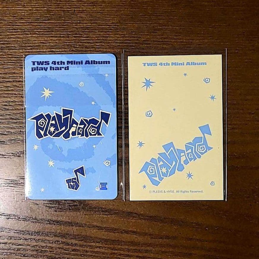 TWS Play hard シニュ トレカ 購入特典 ラキドロ 2枚セット - メルカリ