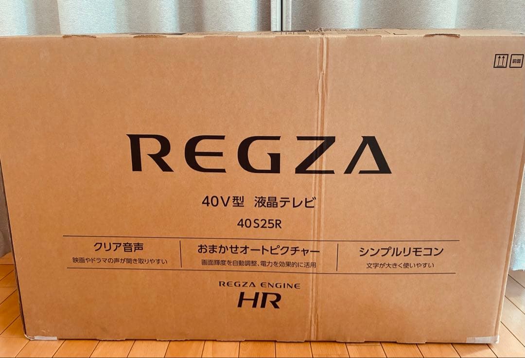 『お取り置き済:とと』【新品・未使用】東芝テレビREGZA S25R40V mitene_40v35n
