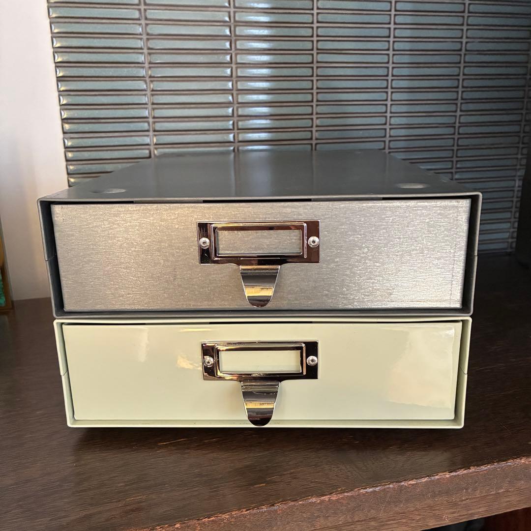 ダルトン　スタッカブル ドロワー　書類ケース　2個セット DULTON（ダルトン） 収納 STACKABLE DRAWER /卓上 書類収納 ドロワー