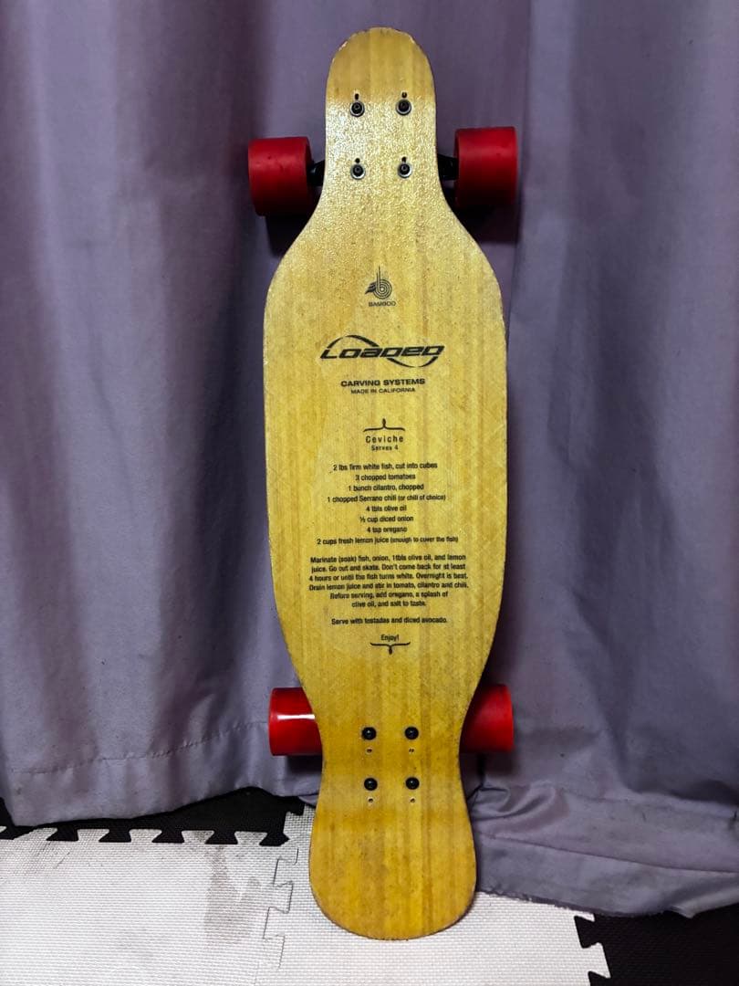 スケートボード LOADED CEVICHE Loaded Ceviche Skateboard Complete 33In. | Boardparadise.com