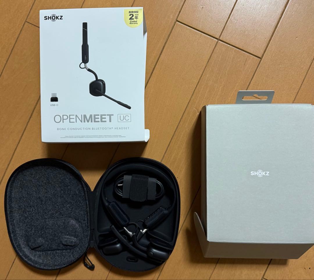 SHOKZ OPENMEET UC C610 ヘッドホン Shokz OpenMeet UC – FOCALPOINT DIRECT