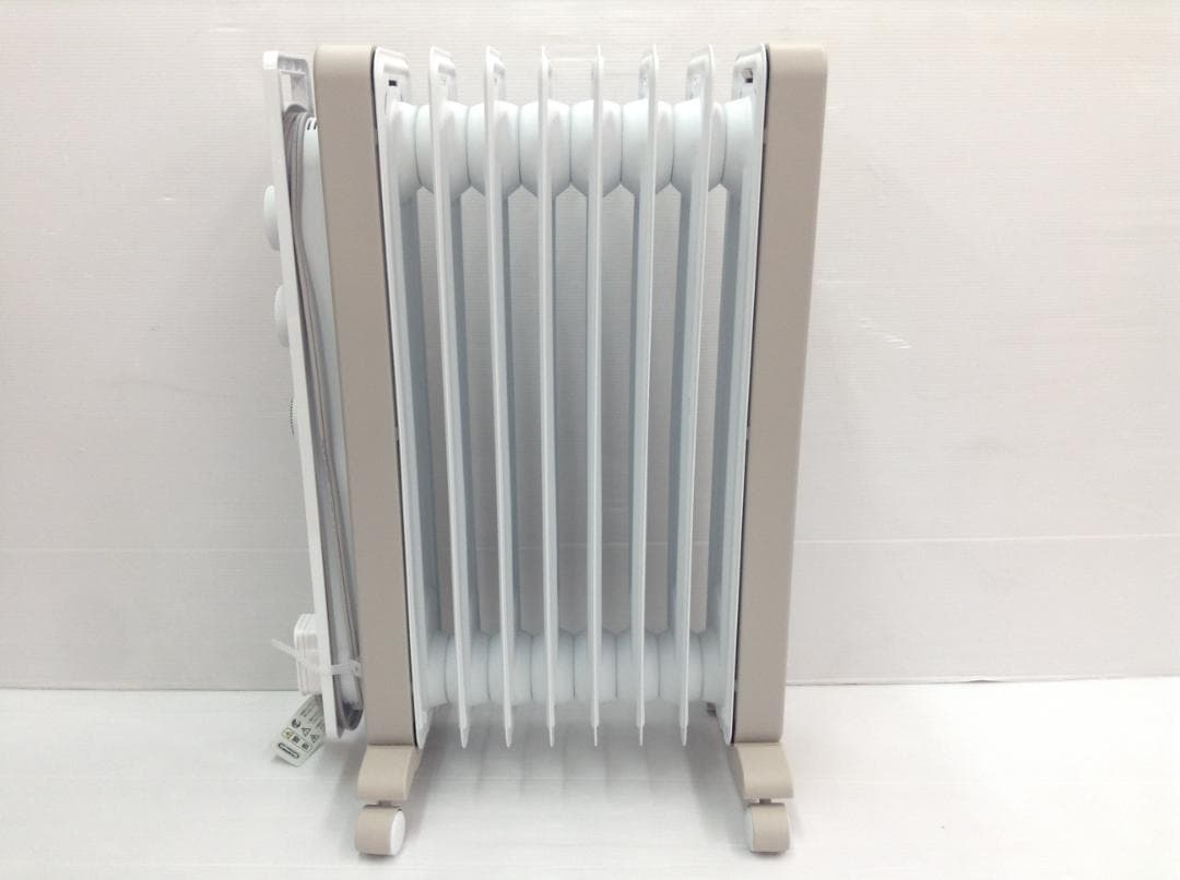 デロンギ RHJ21F0812-WH オイルヒーター 美品 使用極小　動作確認済 楽天市場】(LINEクーポン有)デロンギ RHJ21F0812-WH ヴェルティカルド