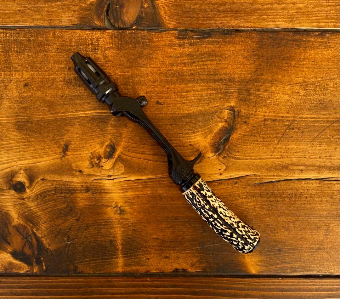 ガングリップ 鹿の角グリップ ロッドビルディング トラウト 渓流