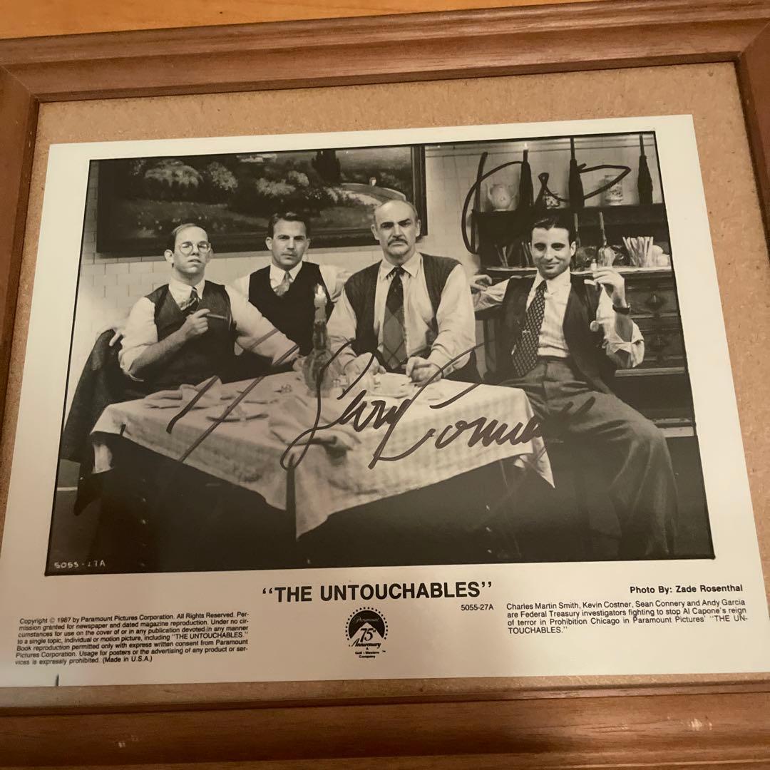 アンタッチャブル　直筆サイン　ケビン・コスナー　ショーン・コネリー　他 アンタッチャブル 直筆サイン ケビン・コスナー ショーン・コネリー 他