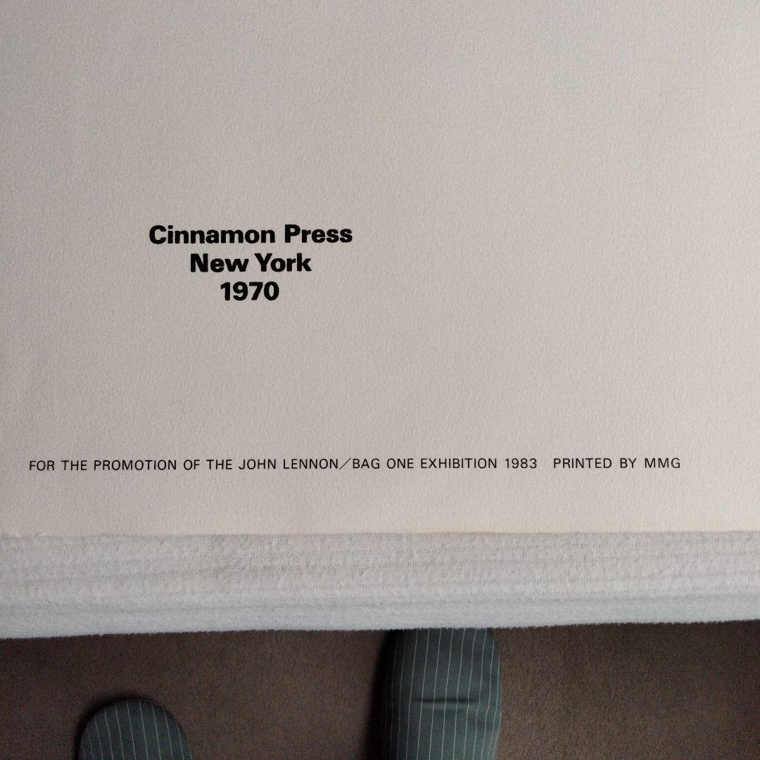 ジョン・レノンバックワンエキシビション1983のプロモーション用