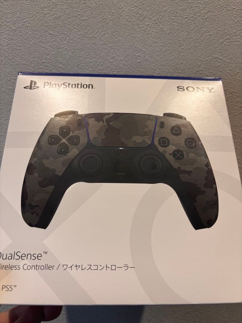【ほぼ未使用】PS5 デュアルセンス ワイヤレスコントローラー カモフラージュ Amazon.co.jp: 【純正品】DualSense ワイヤレスコントローラー グレー
