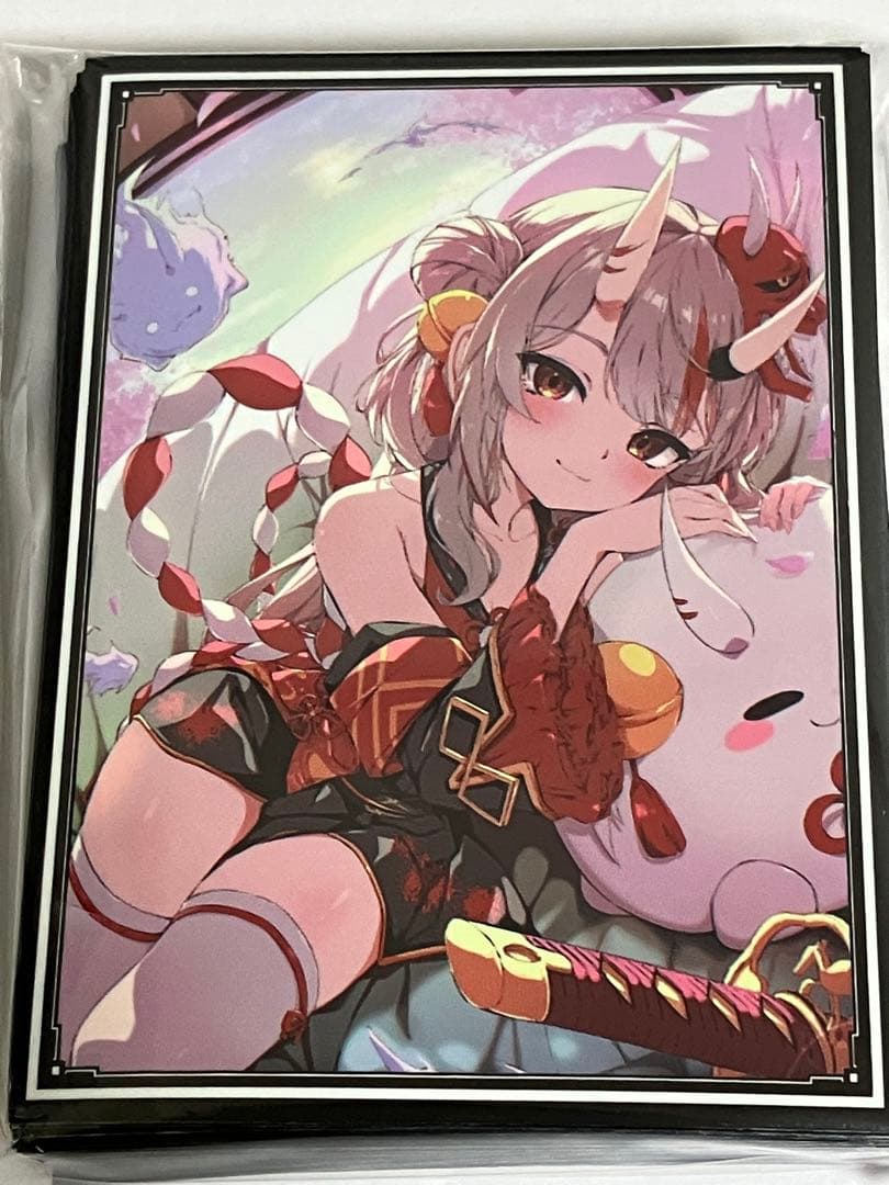 混沌の女神様 ホロライブ スリーブ 百鬼あやめ k6c - メルカリ