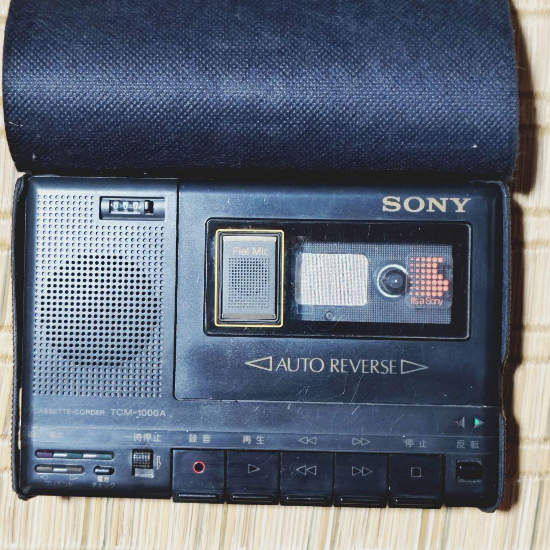 SONY カセットプレーヤー TCM-1000A - メルカリ