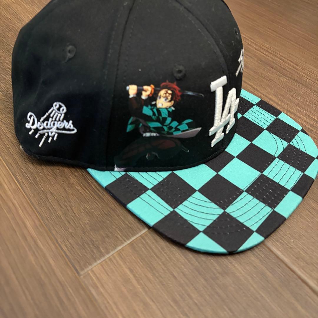 希少/非売品】鬼滅の刃 × LAドジャース コラボキャップ 竈門炭治郎