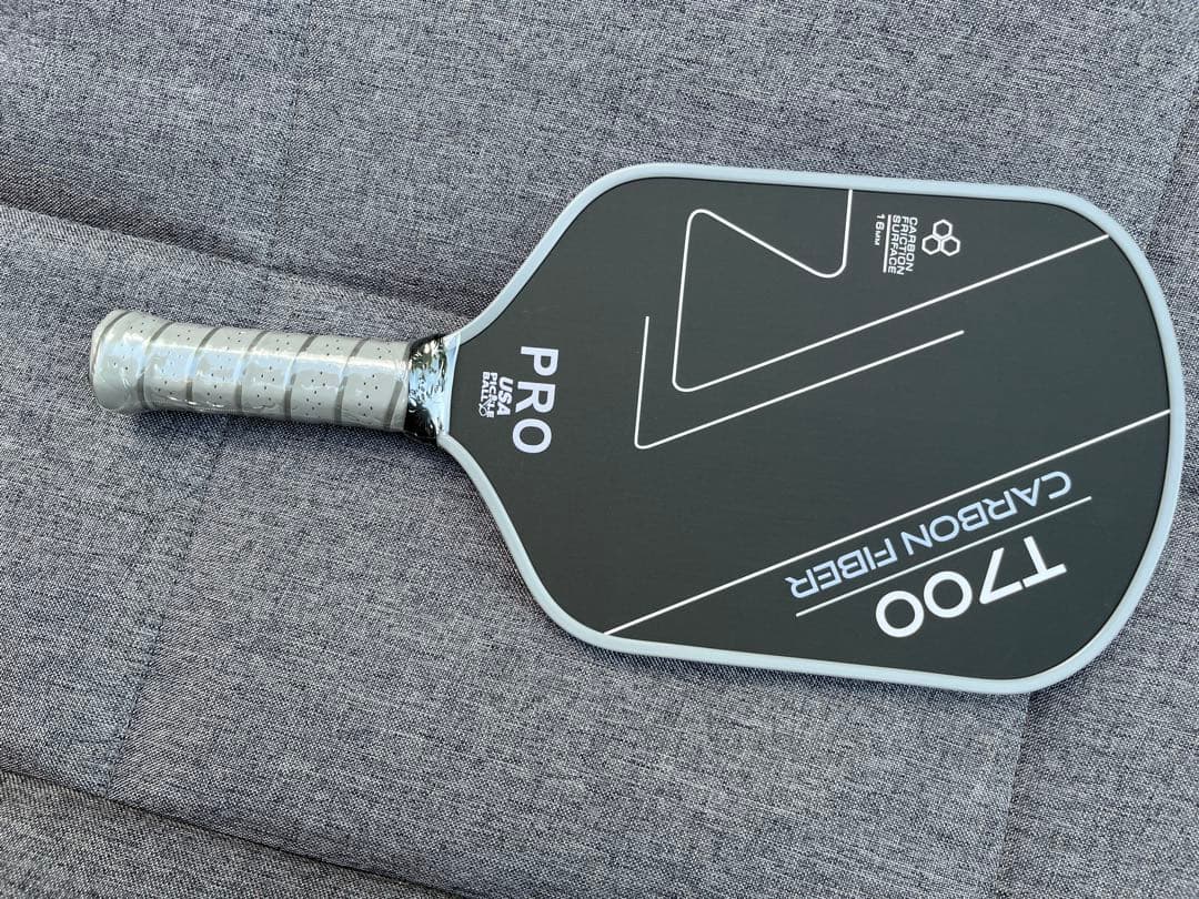 ピックルボールパドル T700生カーボンファイバー 16mm - メルカリ