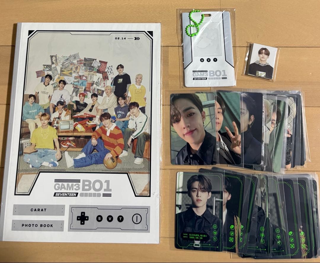SEVENTEEN メンバーシップ GAMEBOY トレカコンプセット 証明写真