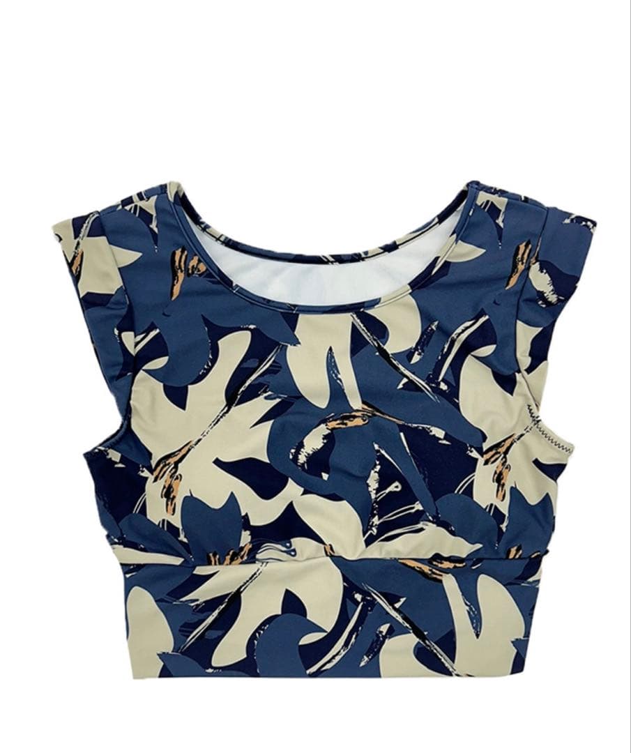 ALBOVE 抽象柄プチスリーブブラ 一度使用 - メルカリ