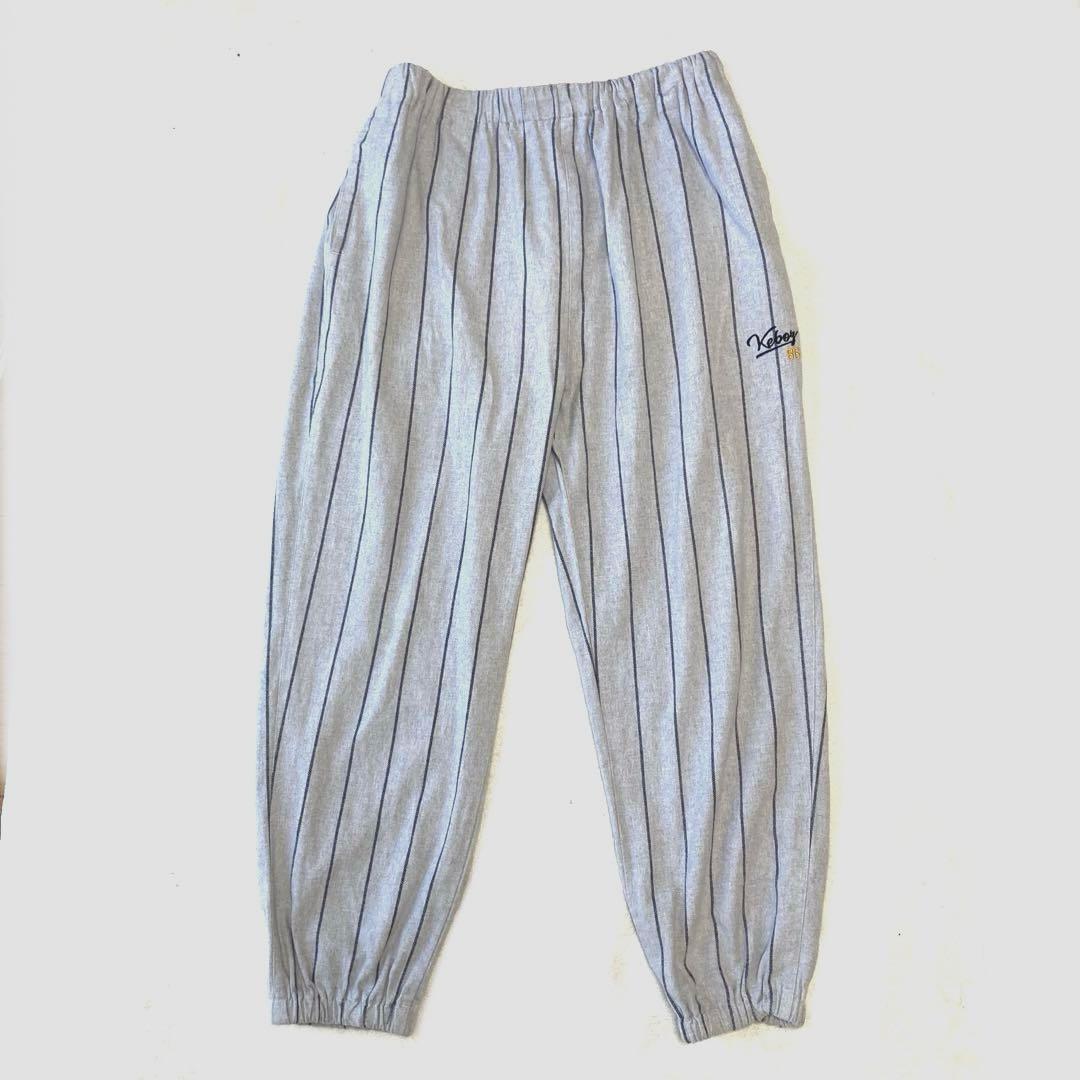 コムドットゆうた着用 Keboz ベースボールシャツ セットアップ グレー