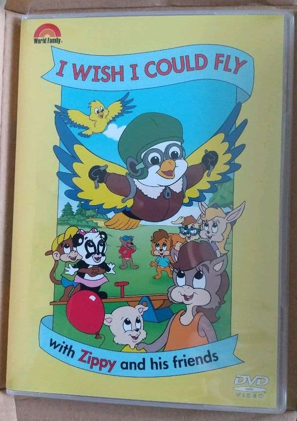 DWE Zippy I wish I could fly DVD - メルカリ