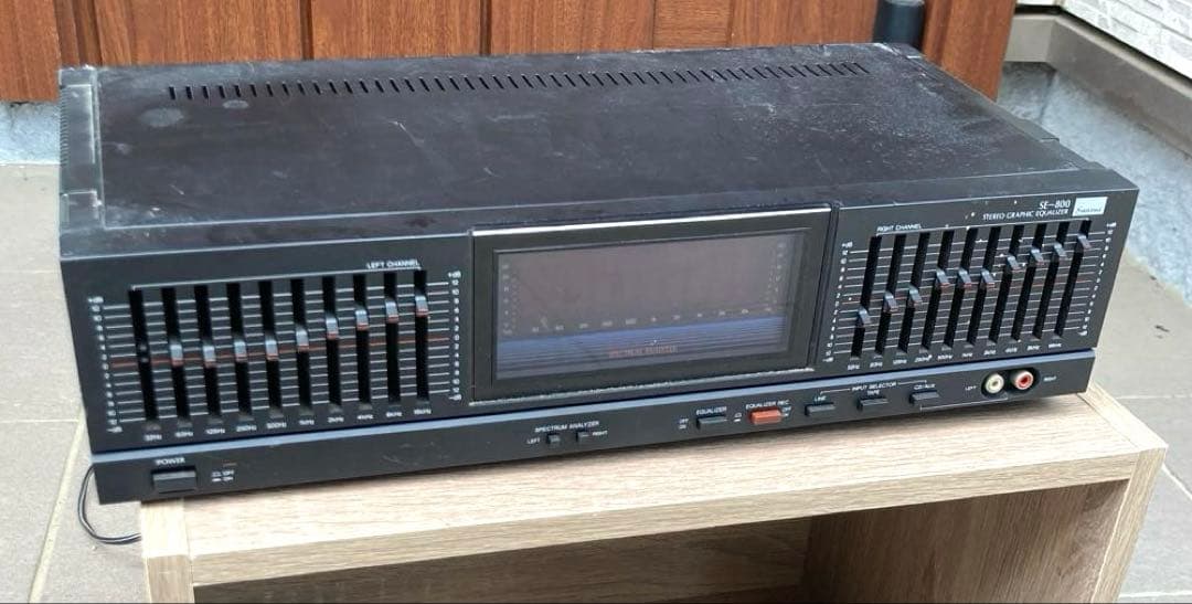 Sansui SE-800 ステレオグラフィックイコライザー