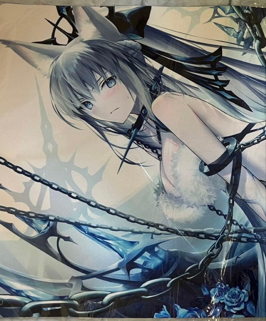 β1 原神 扇子&狐のお面 神里綾華 スリーブ&プレイマット