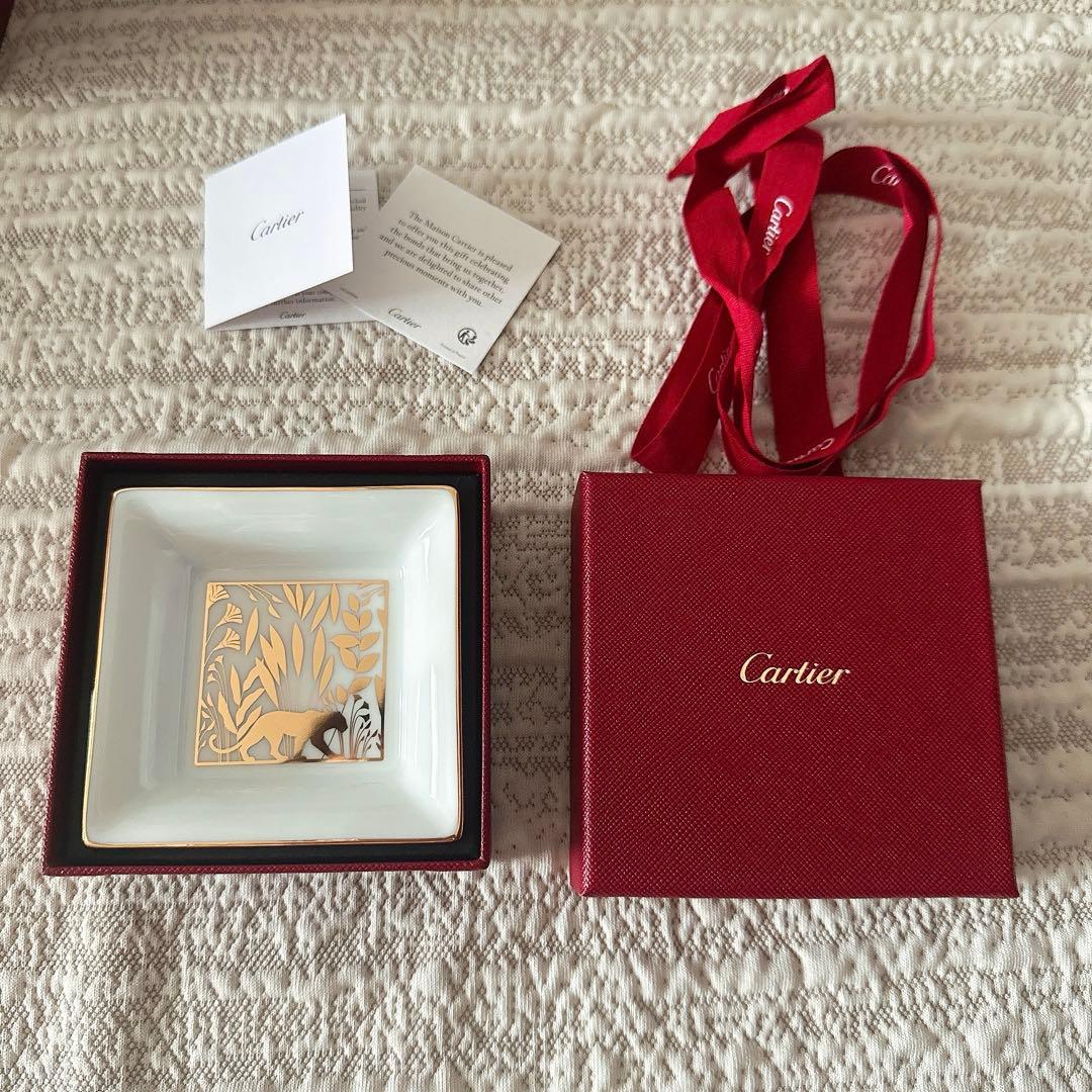 □新品□未使用□ Cartier カルティエ パンテール お皿 インテリア