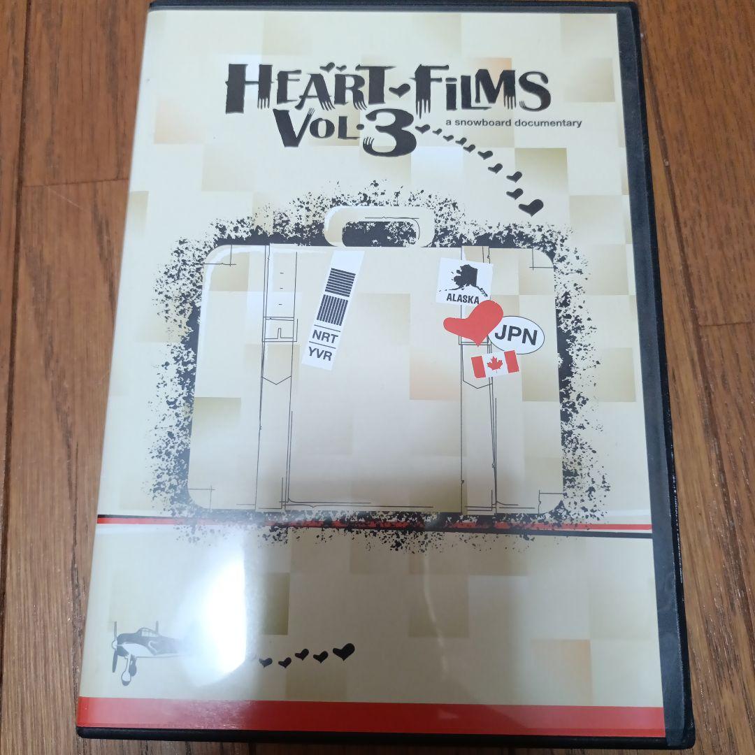 HEART FILMS Vol.3 スノーボード DVD - メルカリ